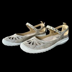 JBU by Jambu Hibiscus Casual Mary Jane Floral orthopedic comfort